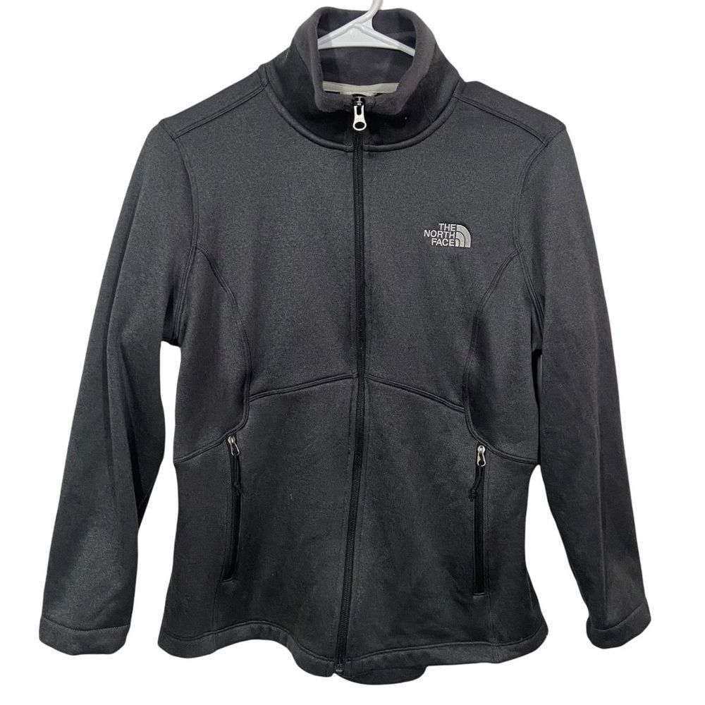 The North Face Charcoal Grey Cold Weather Full Zip Jacket
